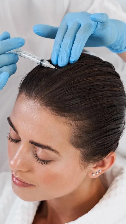 PRP hair restoration consultation in Phoenix